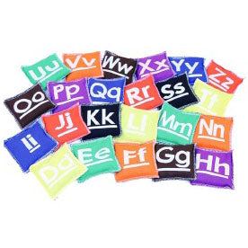 DOUBLE LETTERS BEAN BAG NYLON