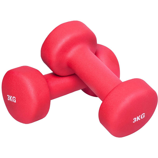Vinyl Coated Metal Dumbbells ROUND