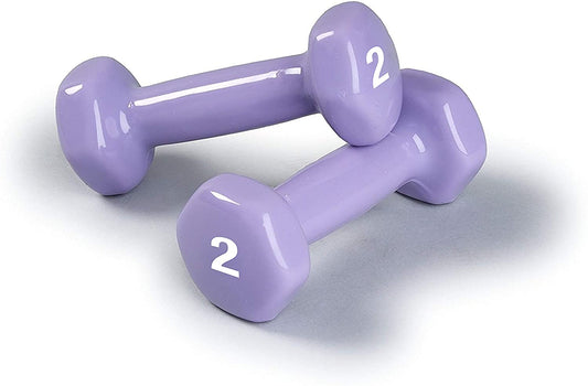 Vinyl Coated Metal Dumbbells HEXA