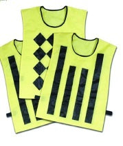 REFEREE SIDELINE VESTS
(SET OF 3 WITH ADJUSTABLE VELCRO CLOSURE)